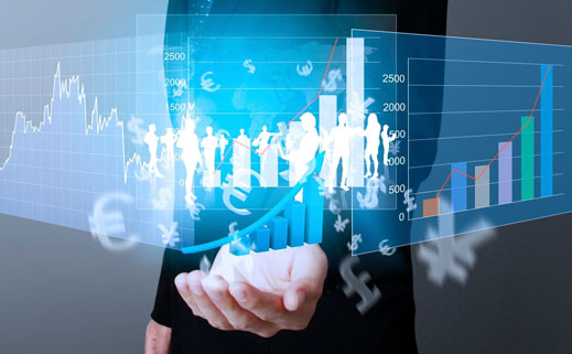Chandra Technologies Inc. A person holding their hands out in front of a screen.